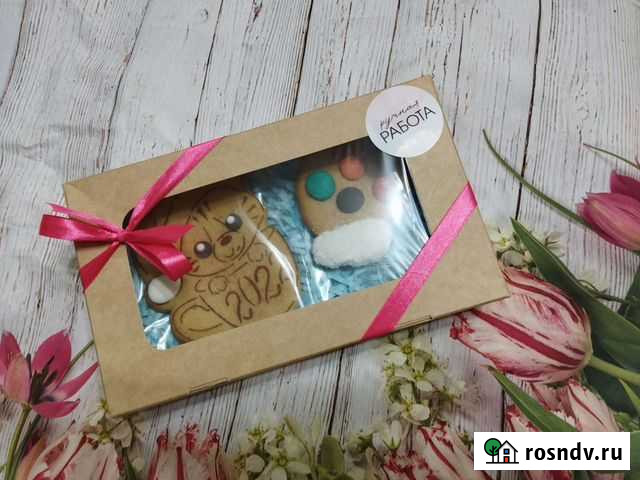 Оригинальный подарок на новый год. Пряник раскраск Нижнекамск - изображение 1