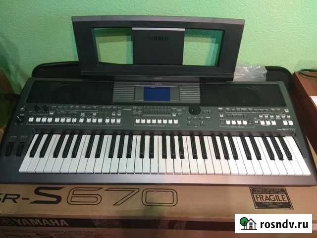 Синтезатор Yamaha PSR-S670 Ачинск - изображение 1