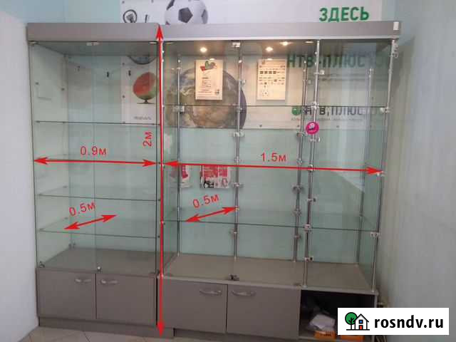 Стеклянная витрина Назарово - изображение 1