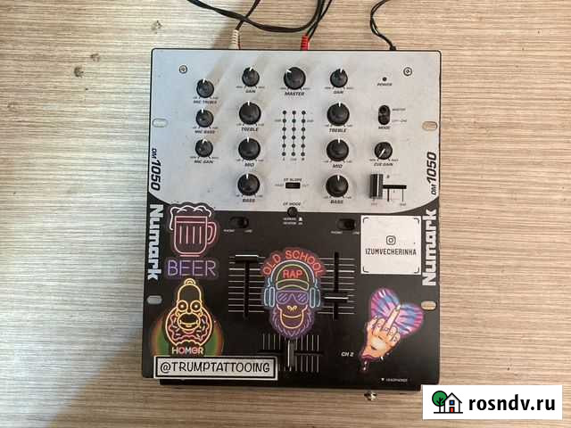 Dj микшер numark DM1050 Ярославль - изображение 1