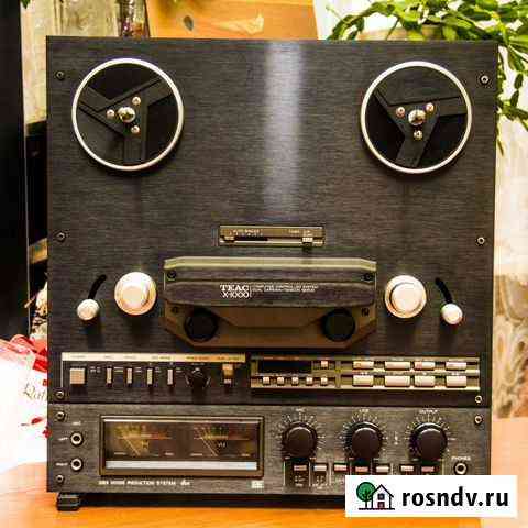 Катушечный магнитофон teac X-1000 Тюмень