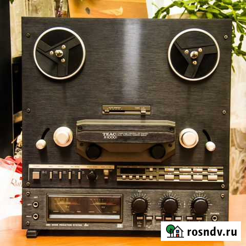 Катушечный магнитофон teac X-1000 Тюмень - изображение 1