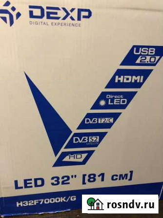 Телевизор Dexp led 32(81 см) Почеп - изображение 1