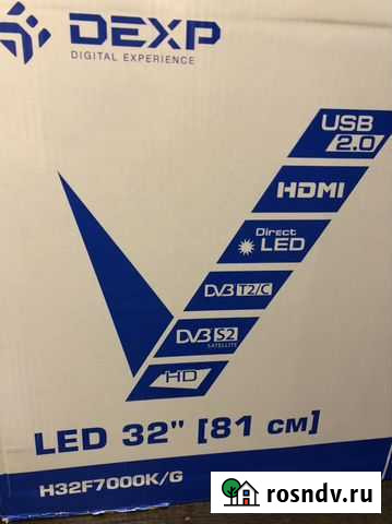 Телевизор Dexp led 32(81 см) Почеп - изображение 1