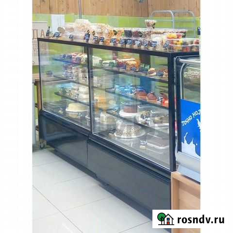 Витрина кондитерская Полюс Carboma Cube вхсв-1,3д Оренбург - изображение 1