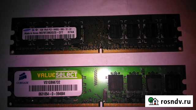 DDR2 PC6400 1 gb Ижевск - изображение 1