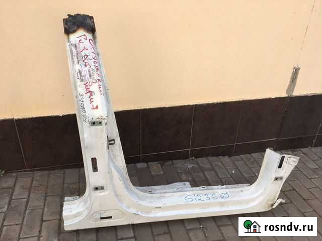 Порог правый со средней стойкой VW Tiguan 07 Октябрьский - изображение 1