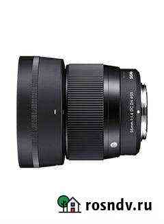 Объектив sigma 56 f1.4, sony e Пермь