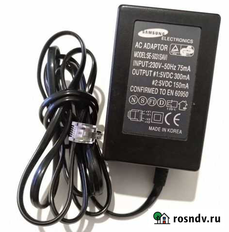 Зарядка Samsung AC Adaptor Мурино - изображение 1