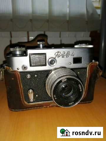 Продам фотоаппарат 1965года фэд4 Буй - изображение 1