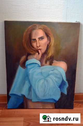 Портрет маслом на холсте (по фото на заказ) Курск - изображение 1