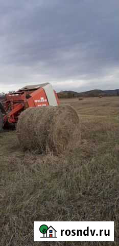 Продаю сено в рулонах 250-300 кг. Урожай 2021года Улан-Удэ - изображение 1