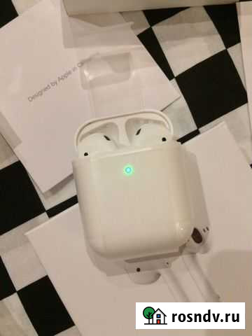 Беспроводные наушники apple airpods 2 Мурино - изображение 1