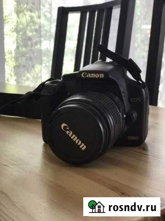 Зеркальный фотоаппарат Canon 500D Петрозаводск - изображение 1