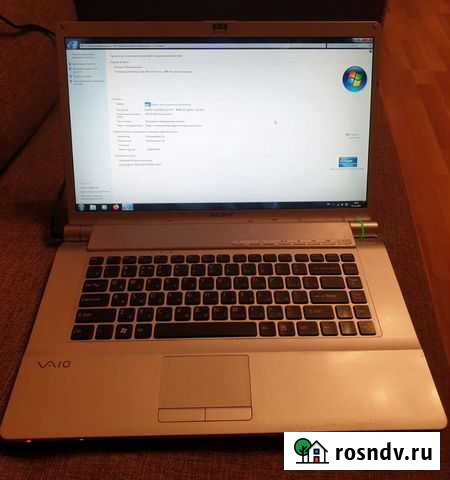 Ноутбук Sony vaio VGN-FW11SR Кузьмоловский - изображение 1
