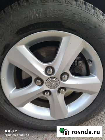 Продам литье с зимней резиной R 15 Улан-Удэ - изображение 1