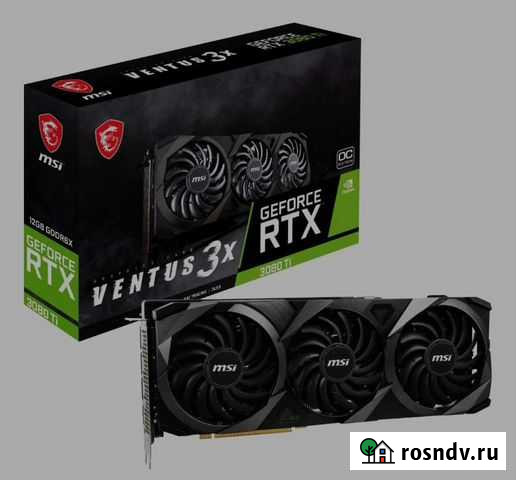 MSI GeForce RTX 3080 Ti ventus 3X 12G OC 2 шт Азов - изображение 1
