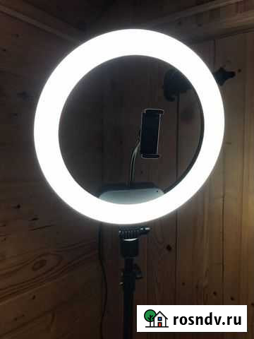 Кольцевая лампа 33 см со штативом Павлово - изображение 1