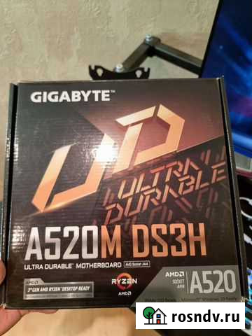 Материнская плата a520m ds3h Тихвин - изображение 1