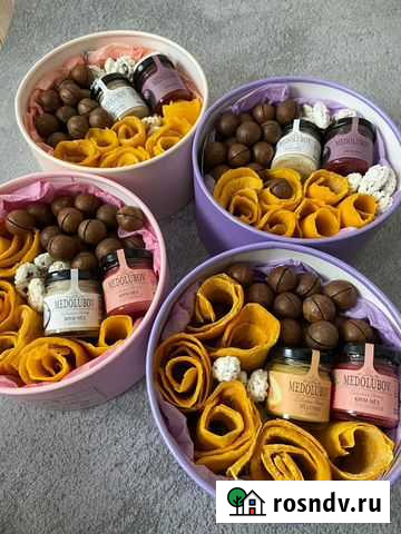 Коробочки с медом и орехами Калуга - изображение 1