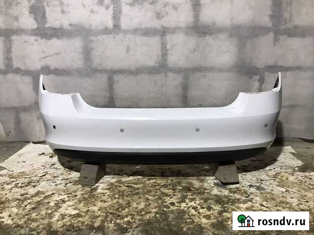 Бампер задний Skoda Rapid/Рапид арт4417 Черноголовка - изображение 1