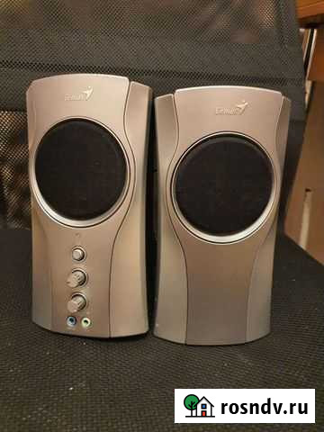 Колонки genius с 2 входами Рязань - изображение 1