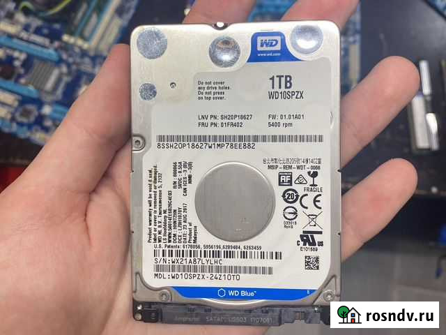 Жесткий диск 1tb wd blue Королев - изображение 1