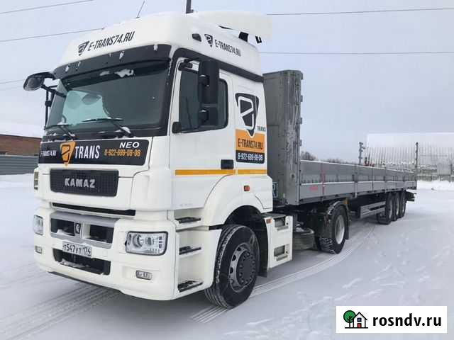 Грузоперевозки длинномер 20 тонн полуприцеп Шадринск - изображение 1