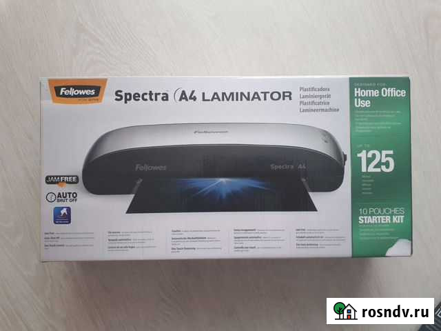 Ламинатор Fellowes spectra a4 Кострома - изображение 1