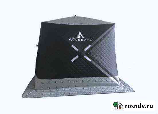 Зимняя палатка куб Woodland/Woodline Ultra, трехсл Петрозаводск