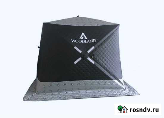 Зимняя палатка куб Woodland/Woodline Ultra, трехсл Петрозаводск - изображение 1
