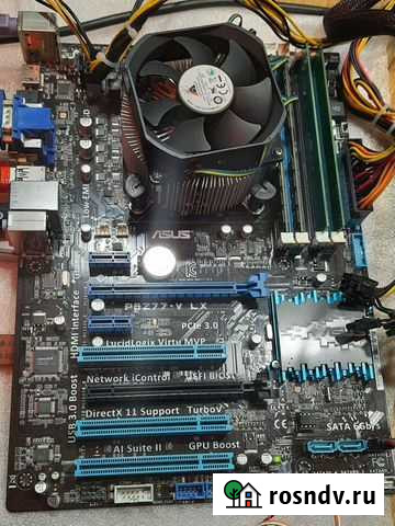 Материнская плата 1155 с процессором i5 Майкоп - изображение 1