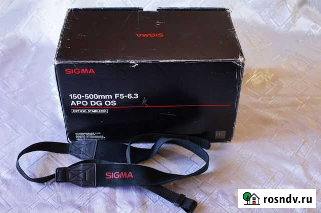 Фотообъектив сигма 150-500 Уфа - изображение 1