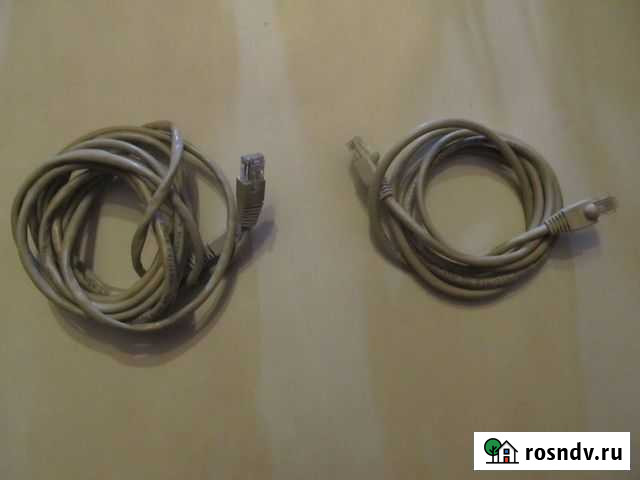 Шнуры модем-компьютер, 2шт Павлово - изображение 1