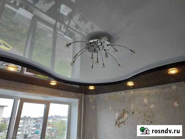 Двухуровневый натяжной потолок Петропавловск-Камчатский - изображение 1