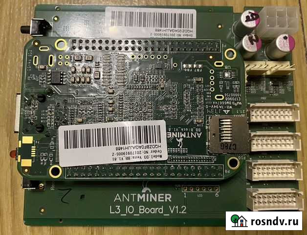Контрольная плата antminer L3+ Калининград - изображение 1