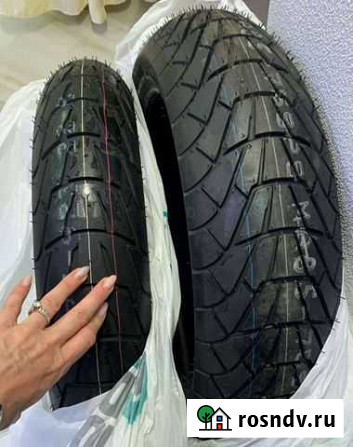 120/70 R17 + 170/70 R17 bridgestone AX41S Краснодар - изображение 1
