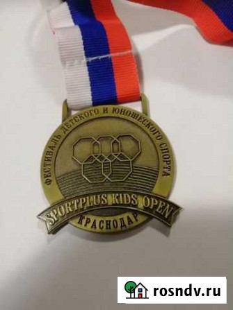 Медаль Фестиваль детского и юношеского спорта Spor Уссурийск - изображение 1