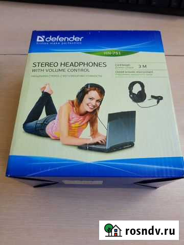 Новыe в упаковке нaушники Defender нn-751 Набережные Челны - изображение 1