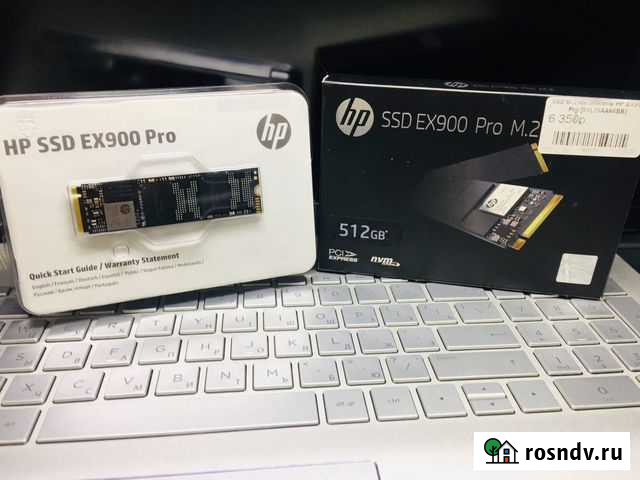Новый SSD M.2 HP EX900 Pro 512 Gb\84 Нижний Тагил - изображение 1