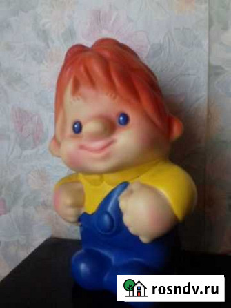 Резиновая игрушка Карлсон. СССР 80-е.красивый :) Астрахань - изображение 1