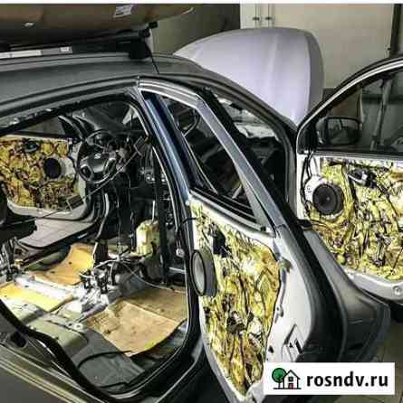 Шумоизоляция и установка чехлов на автомобиль Саратов