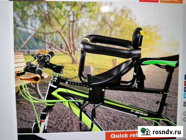 Детское велокресло на раму Волгоград - изображение 1