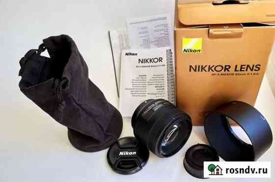 Nikon 85mm f/1.8G AF-S Nikkor новый Северск