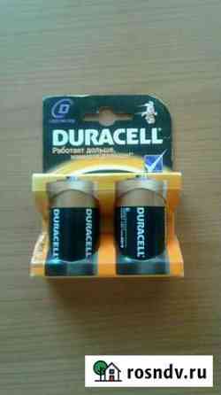 Батарейки Duracell новые Краснотурьинск
