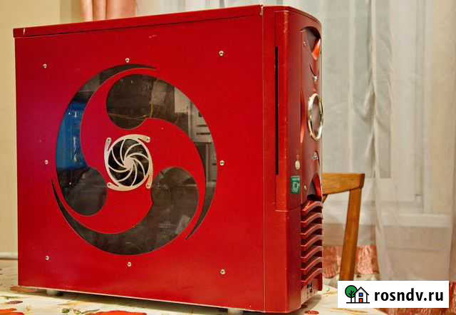 Компьютер амд с подсветкой. Работает отлично Улан-Удэ - изображение 1