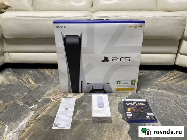 Sony playstation 5, с дисководом, новая/гарантия Петрозаводск - изображение 1