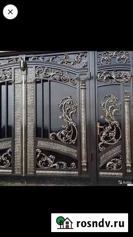 Ворота кованные Моздок - изображение 1