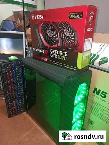 Игровой пк Ryzen5/GTX1070 Электрогорск - изображение 1