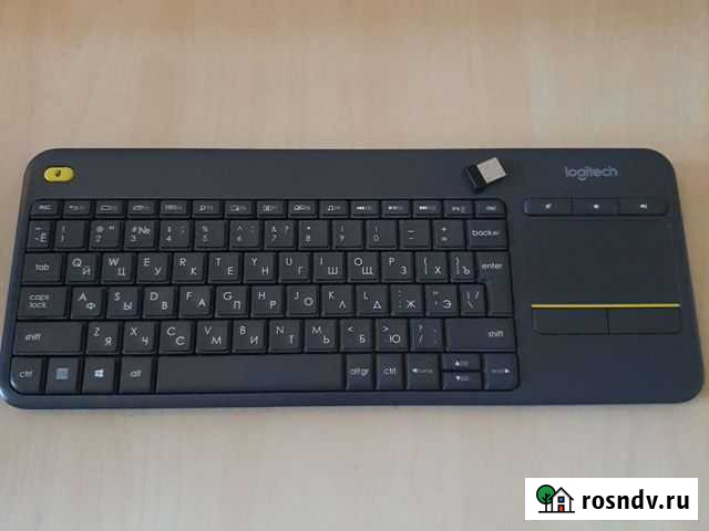 Клавиатура беспроводная Logitech K400+ Новороссийск - изображение 1